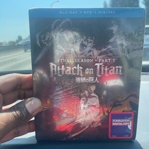 Attack on Titan the Final season part 1 / NEW anime on Blu-ray & DVD Funimation